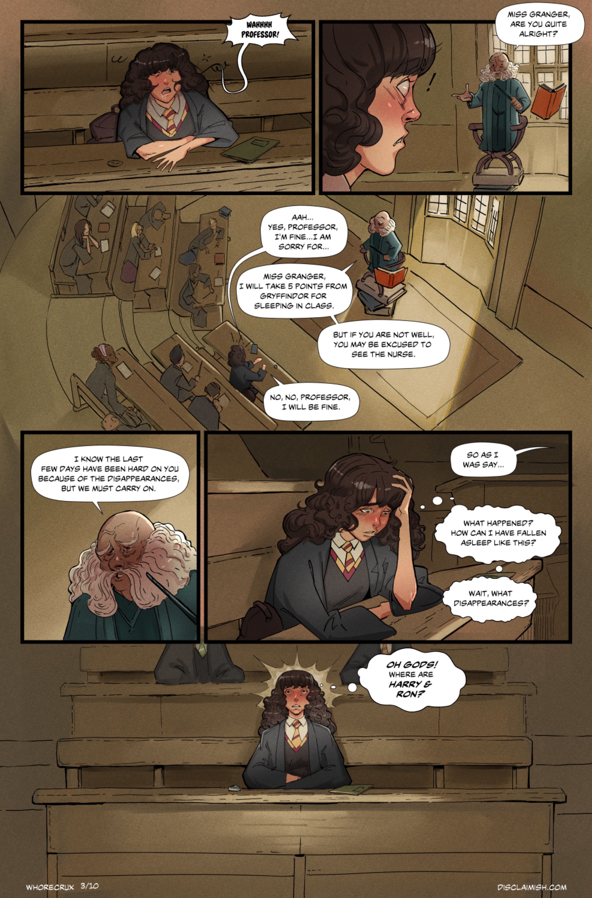 Hermione Granger And The Whorecrux (Harry Potter) 1 - Disclaimer page 5 hentai porn comic manga doujin
